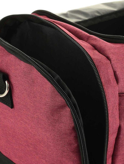Diplomat Sack Voyage 25lt Burgundy Fabric L50xW24xH25cm