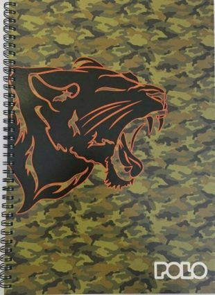 Polo Spiral Notebook Ruled 60 Sheets Dino 1pcs (Μiscellaneous Designs)