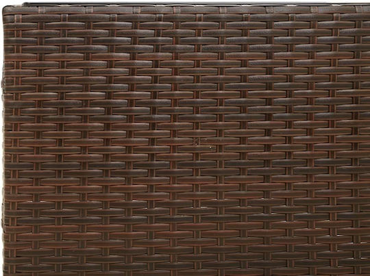 Garten- und Outdoor-Möbelsets 2 Stück Braune mit Kissen