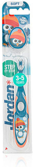 Jordan Step 2 Kids Toothbrush for 3+ years Dino Blue