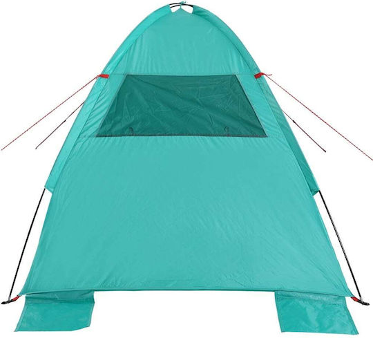 vidaXL Beach Tent for 4 People Green