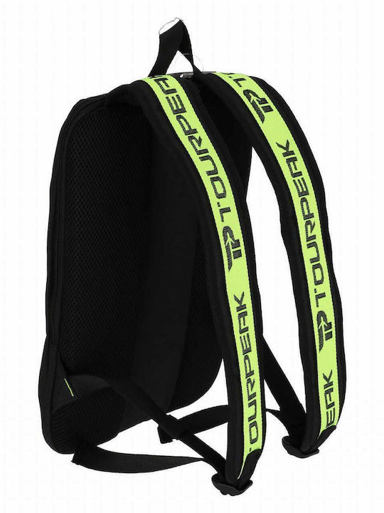Rucksack Wanderrucksack Tourpeak 4 Fächer Laptop-Tasche Schwarz 11 L 29x5x40 cm