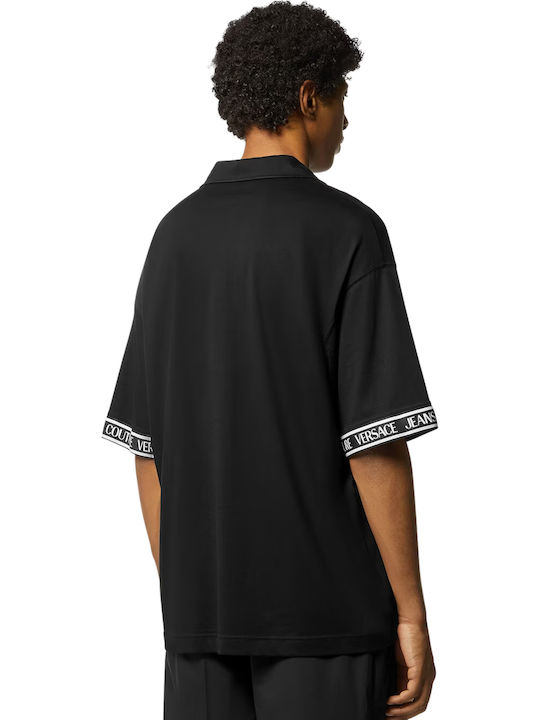 Polo Short Sleeve Blouse Black