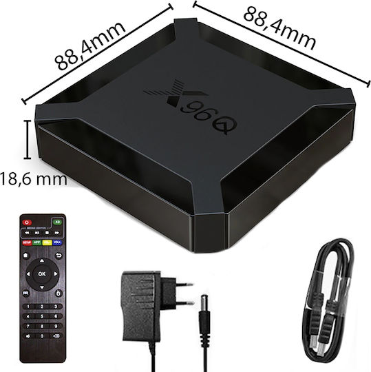 TV Box E088 4K UHD With Wi-Fi 16GB RAM And 16GB Storage With Android Operating System