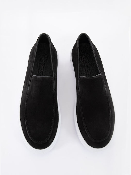 Riviera Exclusive Men's Moccasins Black