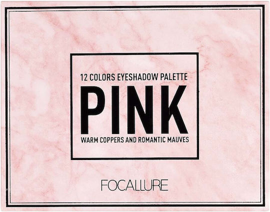 Focallure Pink Collection 12 Kit de Farduri de Pleoape