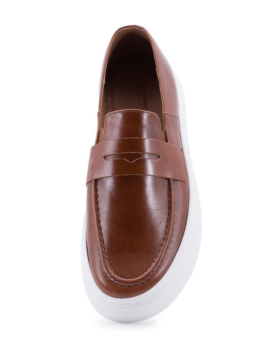 Ανδρικά Loafers σε Ταμπά Χρώμα