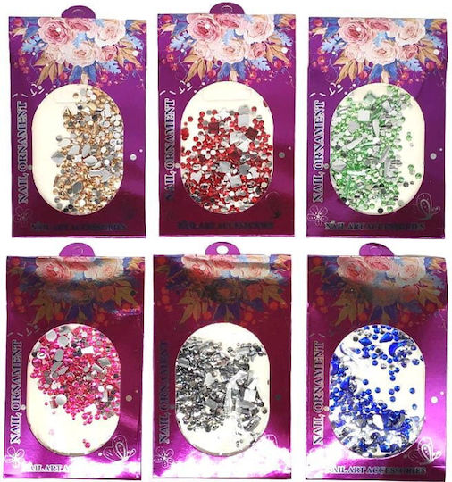 Ornament Deco Nail Design Accessories in Green Color 1pcs