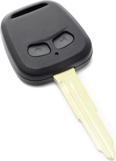 CarGuard Carcasă cheie auto cu lamă cu 2 butoane pentru Mitsubishi