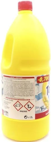 Topine Bleichgel mit Duft Zitrone 2lt