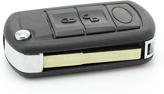 CarGuard Ключодържател за автомобил с острие с 3 бутона за Ленд Роувър