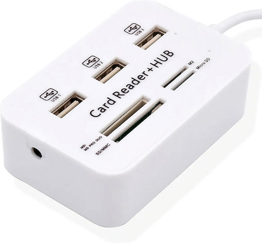 USB Hub with 2 Ports USB 3.1 with USB-A Connection