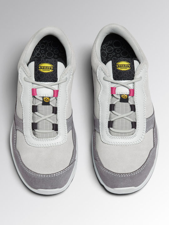 Utility Diadora Waterproof Low Safety Gray with Certification ESD , FO ,SR