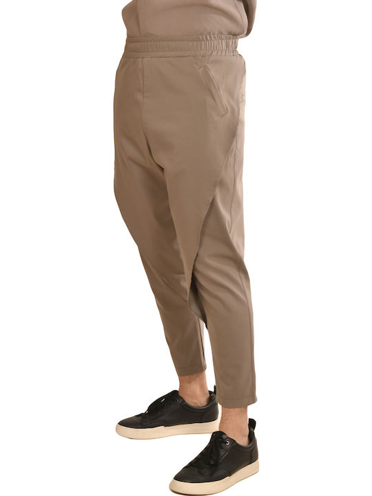 Trousers in Relaxed Fit Light Taupe