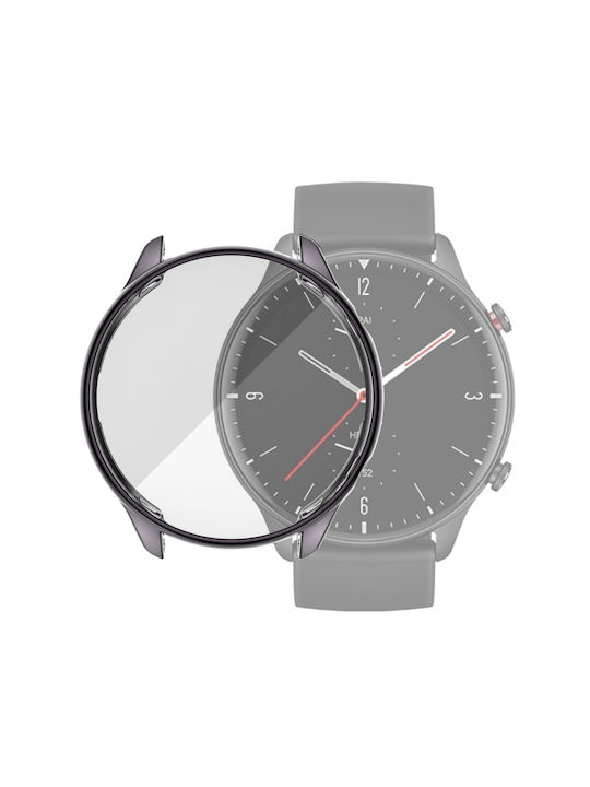 Protective Cover Case Electroplating Coating Amazfit Gtr 2 Tpu Gray
