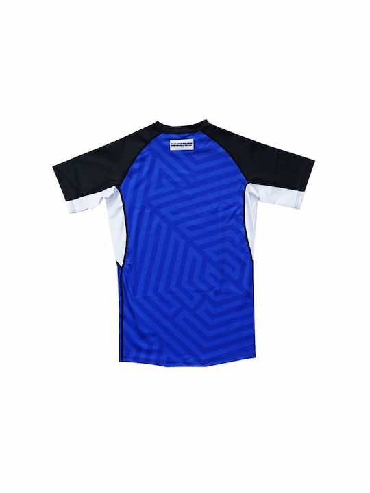 Chosen Short Sleeve Shirt CHRS133 for Jiu-Jitsu Blue