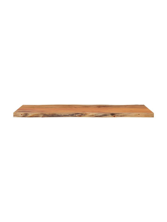 vidaXL Rectangular Table Surface made of Solid Wood in Brown Color 80x40x2.5cm 370610 1pcs