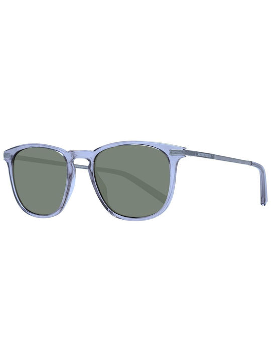 Ted Baker Sunglasses with Blue Frame and Green Lens TB1633 934