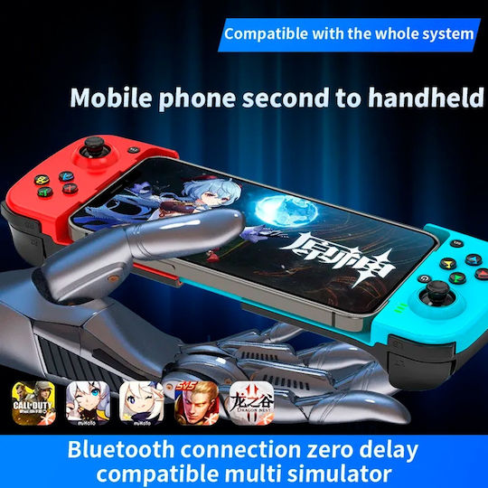 Honson Ασύρματο Gamepad για Android / iOS Πολύχρωμο