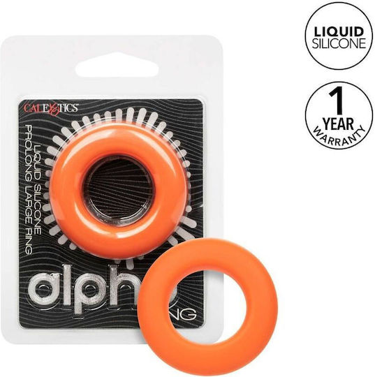 Calexotics Alpha Cock Ring Cock Silicon Portocaliu