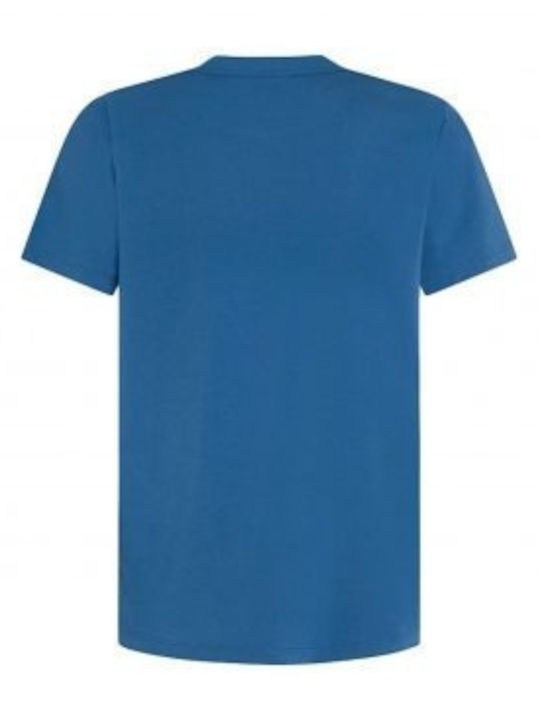 Pepe Jeans Men's Athletic T-shirt Short Sleeve Blue