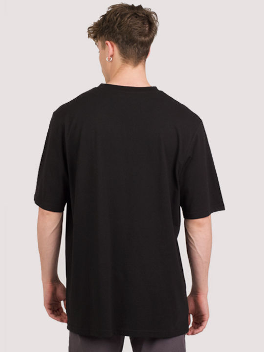 T-shirt Μαύρο