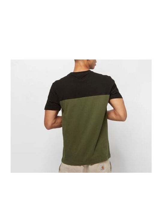 Lacoste T-shirt Bărbătesc cu Mânecă Scurtă Khaki