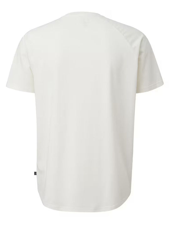 S.Oliver Men's Short Sleeve T-shirt White