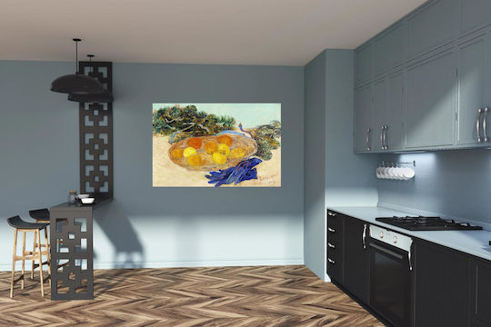 Still Life Oranges Lemons Картина Копие на Ван Гог Платнен 50x40см