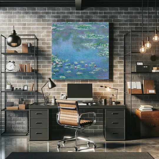 Water Картина Платнен 70x70см