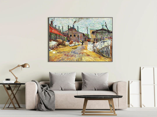 1887 Painting Copy of Van Gogh on Canvas 50x40cm