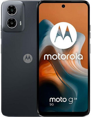 Motorola Moto G34 5G Dual SIM (4GB/128GB) Charcoal Black