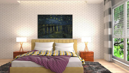 Vincent Αντίγραφο του Van Gogh σε Καμβά 120x80 cm