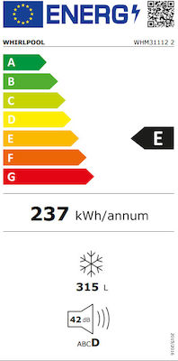 Whirlpool WHM31112 2 Καταψύκτης Μπαούλο 315lt