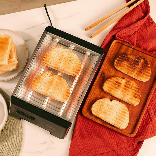 Cecotec Niceslice Touch Toaster 2 Schlitze 1000W Inox
