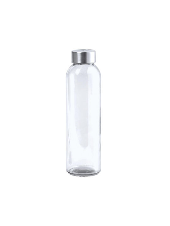 Sidirela Glass Water Clip Top Bottle Transparent 1000ml