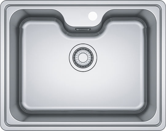 Franke Bell Bcx 610-61 1010634570 Drop-In Spüle Inox B61xT48cm Silber