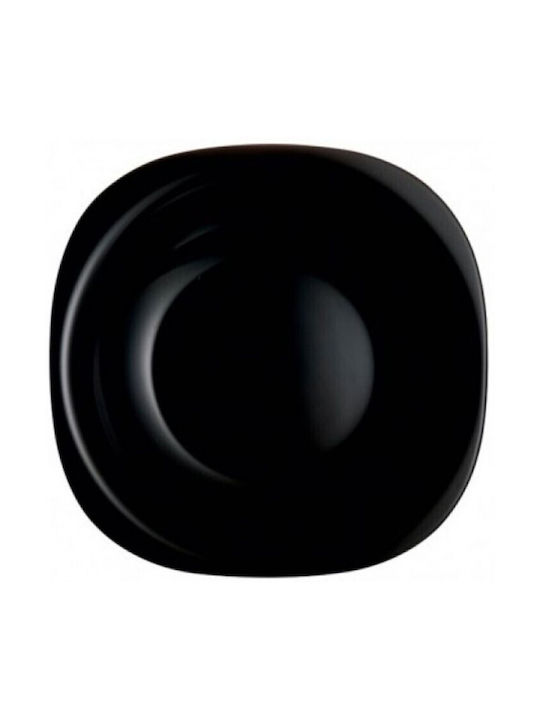 Luminarc Carine Plate Desert Square Glass Black 19x19cm