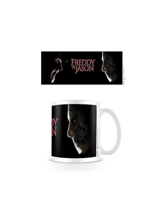 Pyramid International Face Off Freddy Vs Jason Tasse Keramik Schwarz 350ml 1Stück