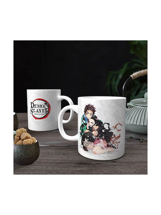 Paladone Demon Slayer Kimetsu No Yaiba (XL) Mug Ceramic White 550ml