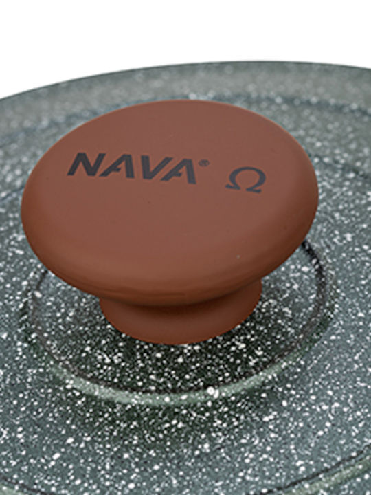 Nava Ωmega Shallow Pot made of Cast Aluminum 3.7lt / 26cm