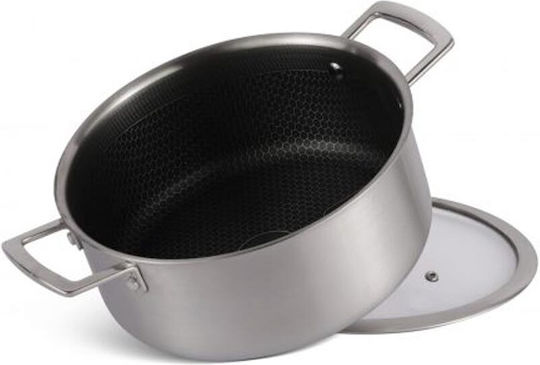 Edenberg Βαθιά Ανοξείδωτη Κατσαρόλα 4.3lt / 24cm