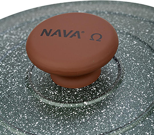 Nava Ωmega Дълбока Тенджера от Лят Алуминий 2.7лт / 20см
