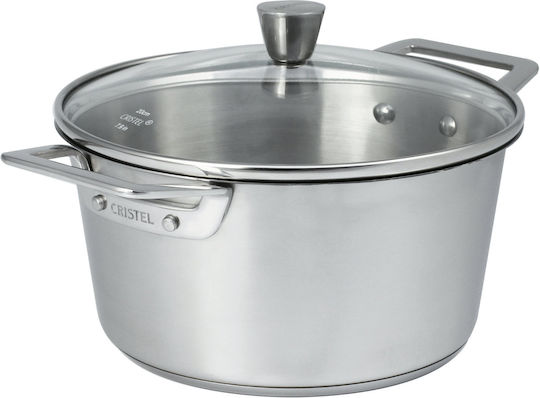 Cristel Βαθιά Ανοξείδωτη Κατσαρόλα 2.6lt / 20cm Cristel Βαθιά Ανοξείδωτη Κατσαρόλα 2.6lt / 20cm
