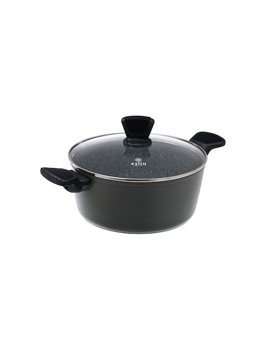 Estia Cuisson Βαθιά Κατσαρόλα από Αλουμίνιο 6.8lt / 28cm