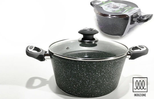 General Trade Tiefer Topf aus Aluminium 24cm
