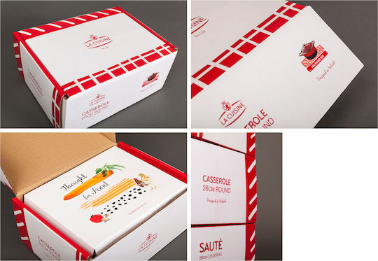 La Cuisine Volcanique Βαθιά Κατσαρόλα από Μαντέμι 4.75lt / 26cm
