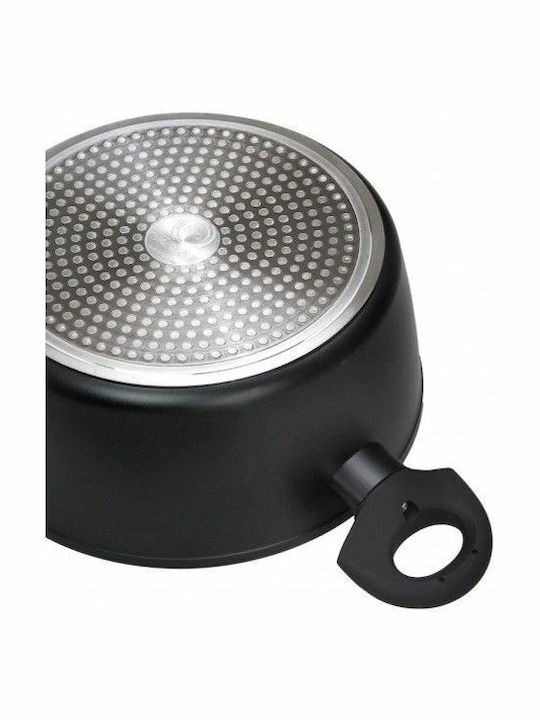 Cryspo Trio Petra Βαθιά Κατσαρόλα από Αλουμίνιο 4.9lt / 24cm