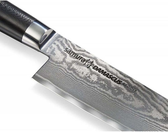 Samura Damascus Messer Nakiri aus Damaszener Stahl 18.3cm