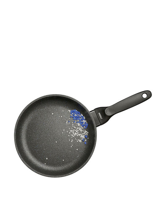 Risoli Blackplus Pan made of Cast Aluminum with Non-Stick Coating Black 24cm